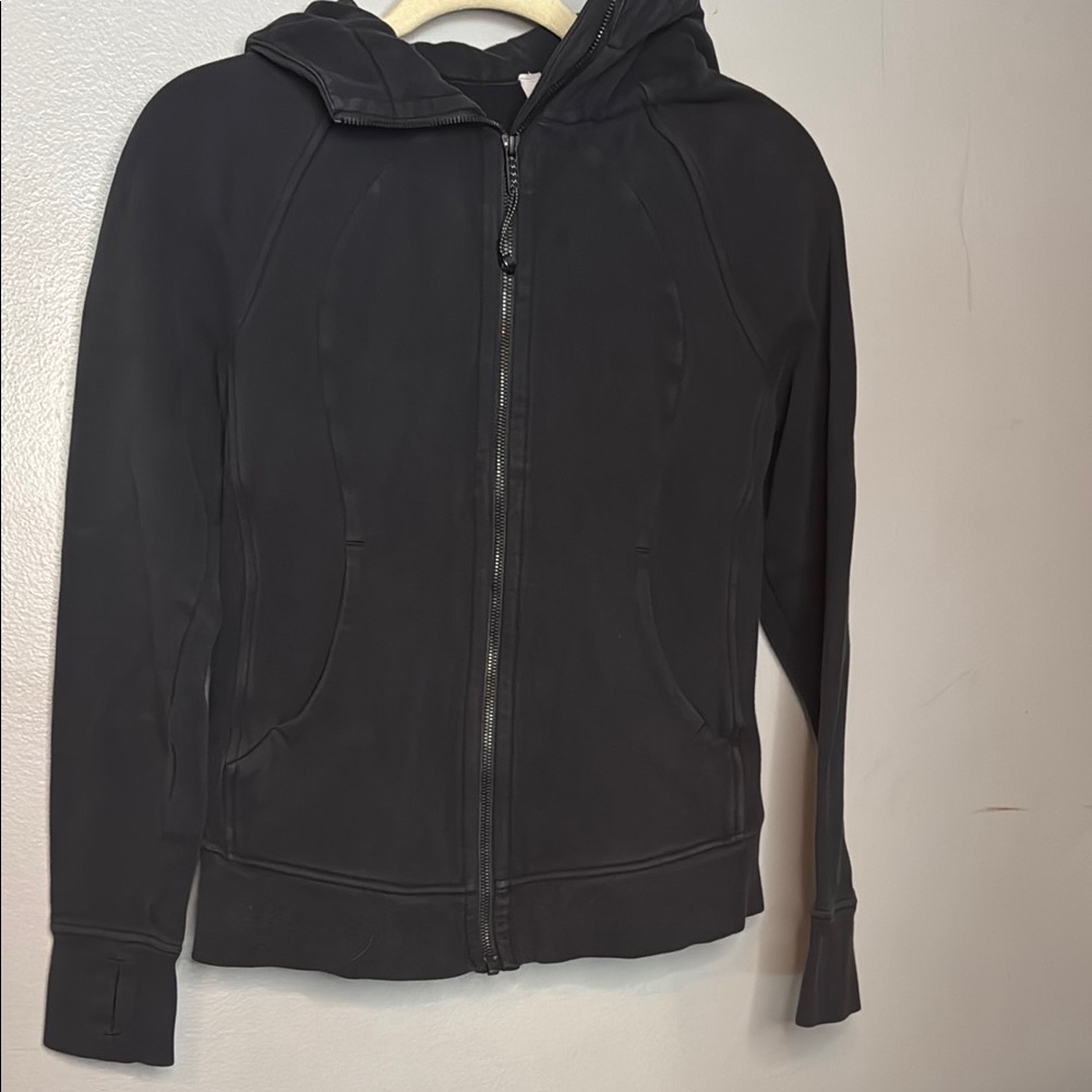 Lululemon Black Scuba Full Zip 6
